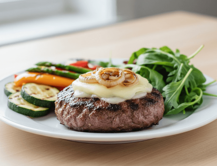 Hambúrguer Caseiro sem Pão (1)