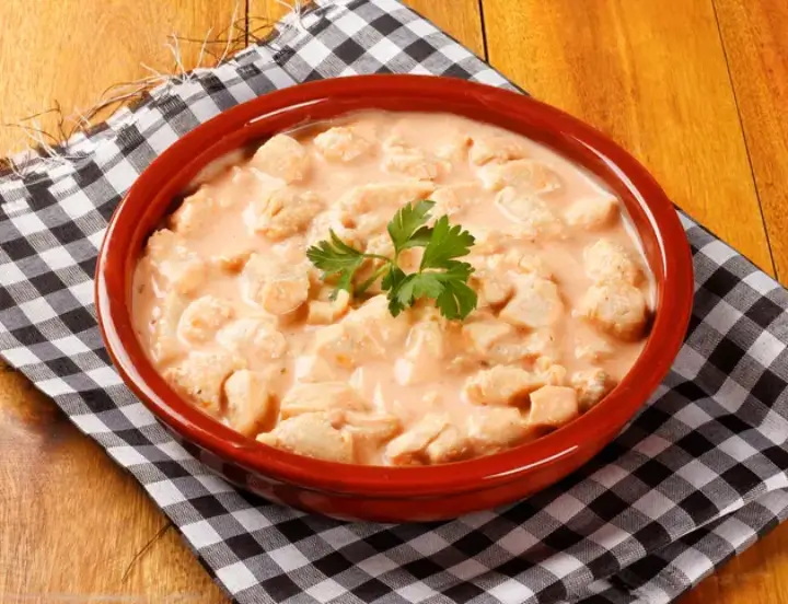 strogonoff fit de frango