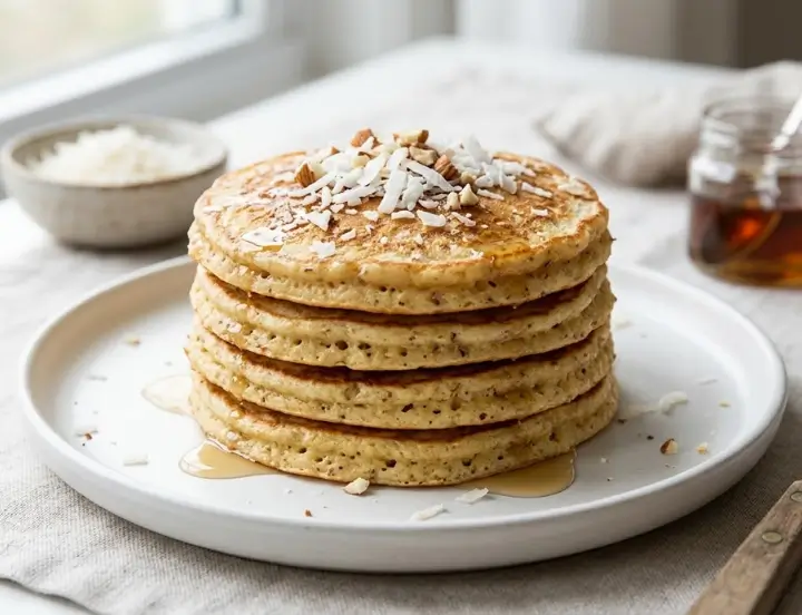 Panqueca Low Carb de Coco