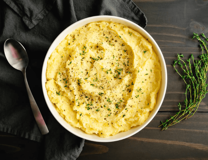 Purê de batata-doce