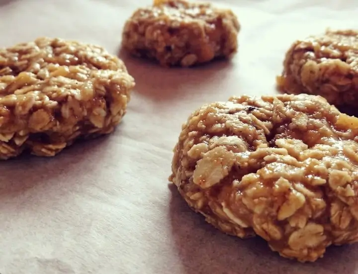 Biscoito Fit de Aveia e Banana
