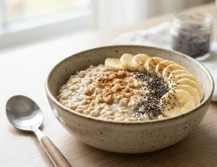 Mingau Proteico de Aveia