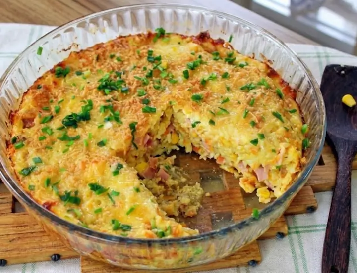 Omelete de Forno com Legumes