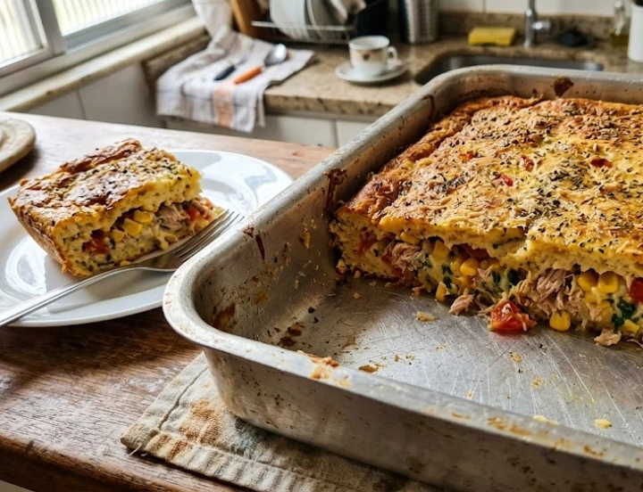 Torta Low Carb de Atum
