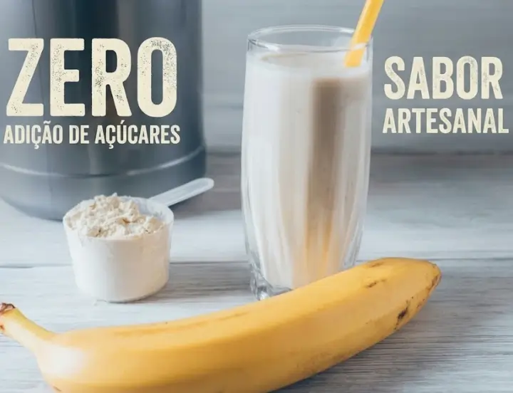 Vitamina de Banana com Whey