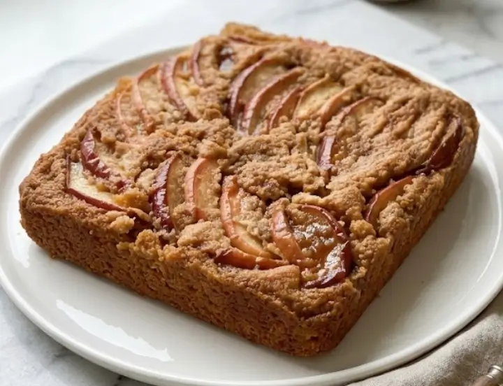 torta de maçã fit