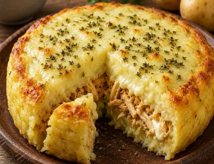 🏆🥦 Escondidinho Fit de Frango: A Torta Fit Definitiva para Nutrir seu Corpo! 🍗✨