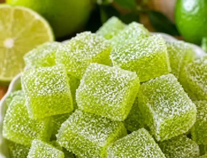 🏆 Jujuba Fit de Limão Caseira: O Doce Saudável que Você Merece! 🍋✨
